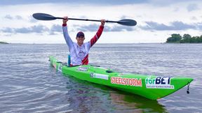 Polak pobił rekord Guinnessa - w dobę przepłynął 262 km po Wiśle. "Jeszcze nigdy nie widziałem tylu niedowiarków"