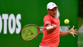 Tenis. Challenger Prościejów: Kamil Majchrzak zaczął od zwycięstwa. Pokonał mistrza juniorskiego Australian Open 2015