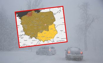 Silny wiatr i zamiecie śnieżne. Pogoda znów będzie niebezpieczna
