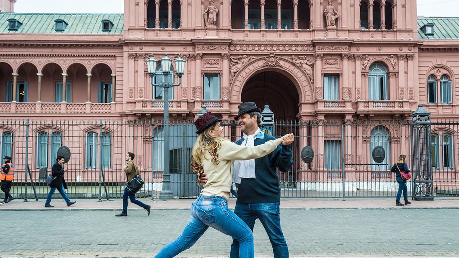 Para tańcząca tango
