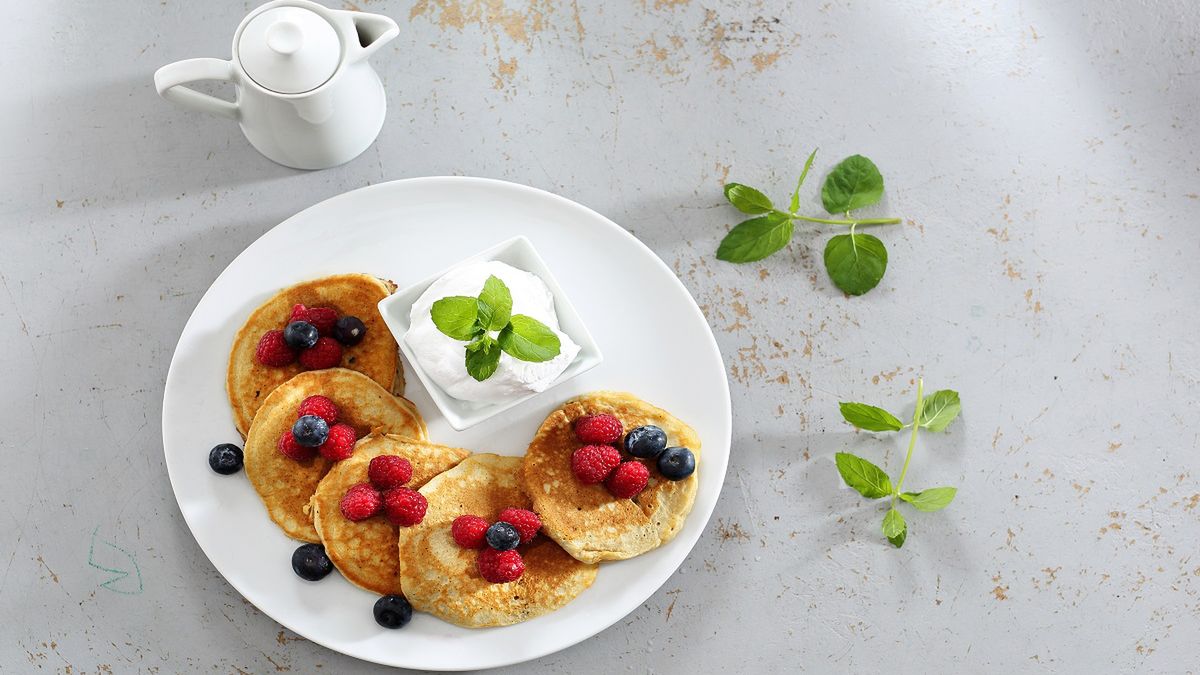 Przepis na placki jogurtowe. Fot. AdobeStock