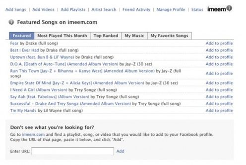 Top 10 aplikacji muzycznych na Facebooka 7