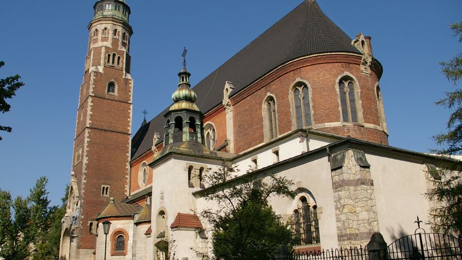 Koronawirus w Polsce. Zamknięta bazylika   Najświętszego Serca Jezusowego w Krakowie