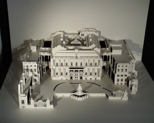 Niesamowite obiekty architektoniczne wykonane z pojedynczej kartki papieru 26