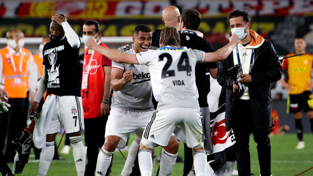 Getty Images / BSR Agency / Na zdjęciu: radość piłkarzy Besiktasu Stambuł