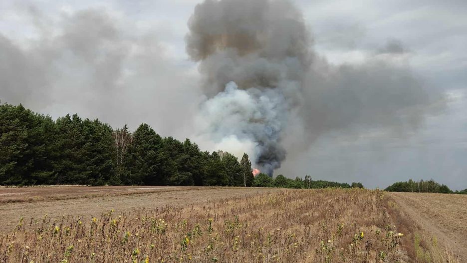 Pożar w Sułoszynie 