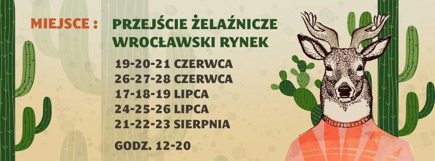 Plakat kiermaszu artystów