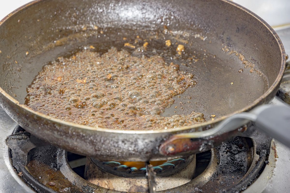 A burnt frying pan is not the end of the world.