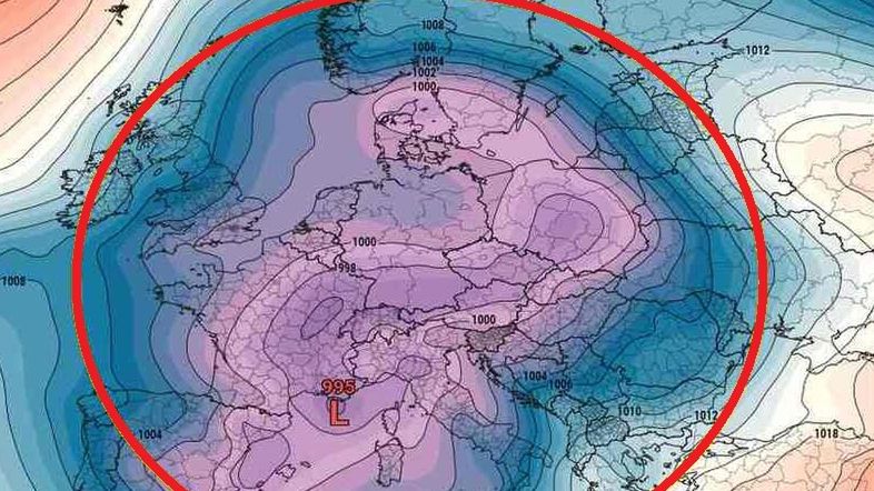 Mapka, nowa prognoza pogody