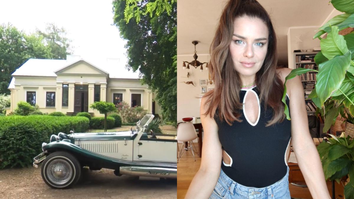 Natasza Urbańska mieszka w zabytkowym dworku