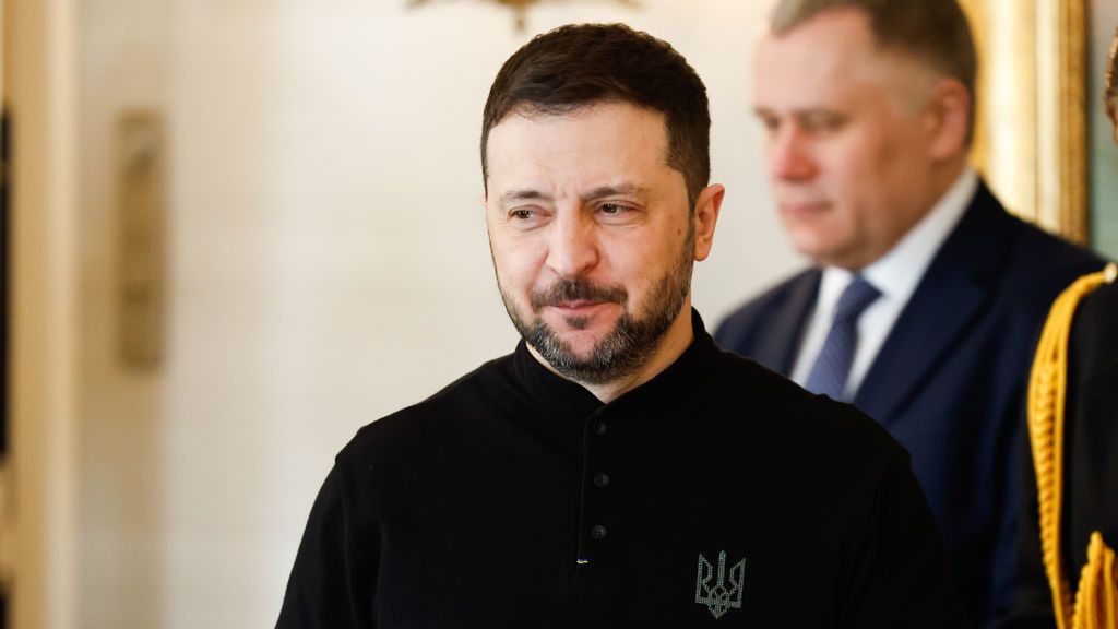 Prezydent Ukrainy Wołodymyr Zełenski