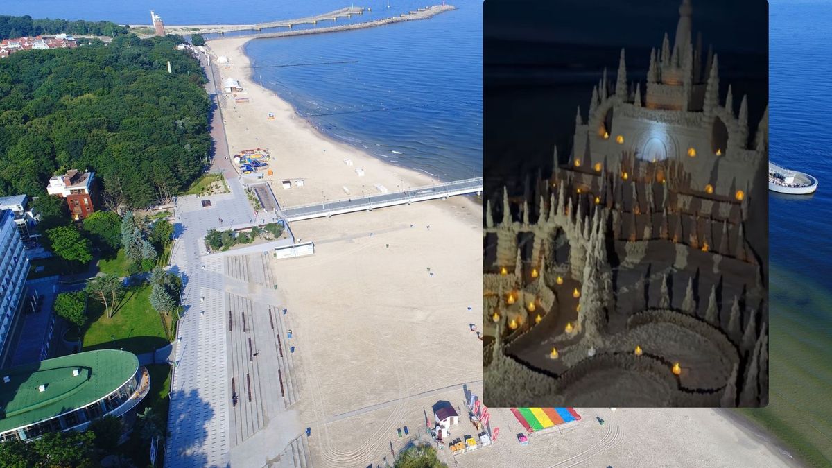 Rekord Polski pobity. W Kołobrzegu zbudowano największy zamek z 