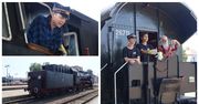 Leszno: Dominicki ekspres. Pociąg retro zawitał na dworzec