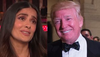 Salma Hayek krytykuje Trumpa: "Wybudowanie muru nie rozwiąże problemu imigracyjnego. To prostacki sposób!"