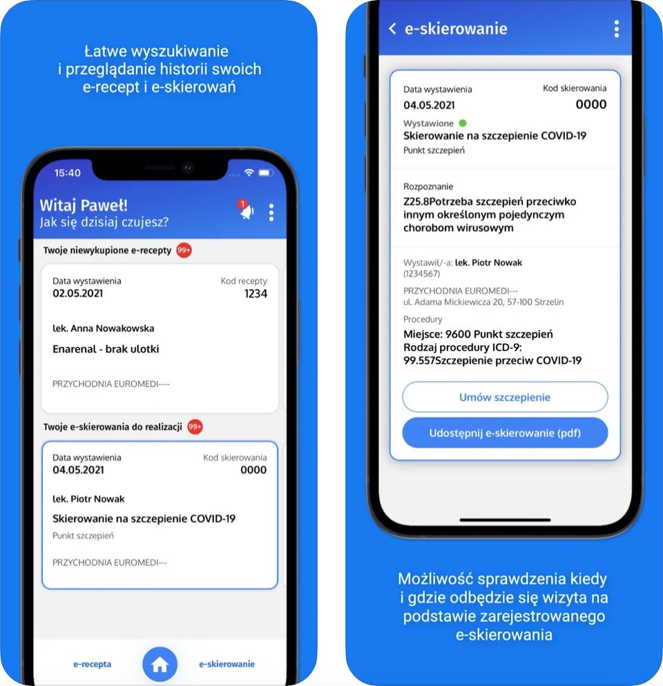 Zapisy na szczepienie w aplikacji. mojeIKP już do pobrania 2
