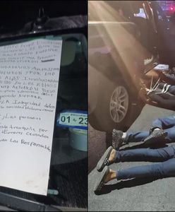 Zdumiewające przeprosiny kartelu narkotykowego z Meksyku