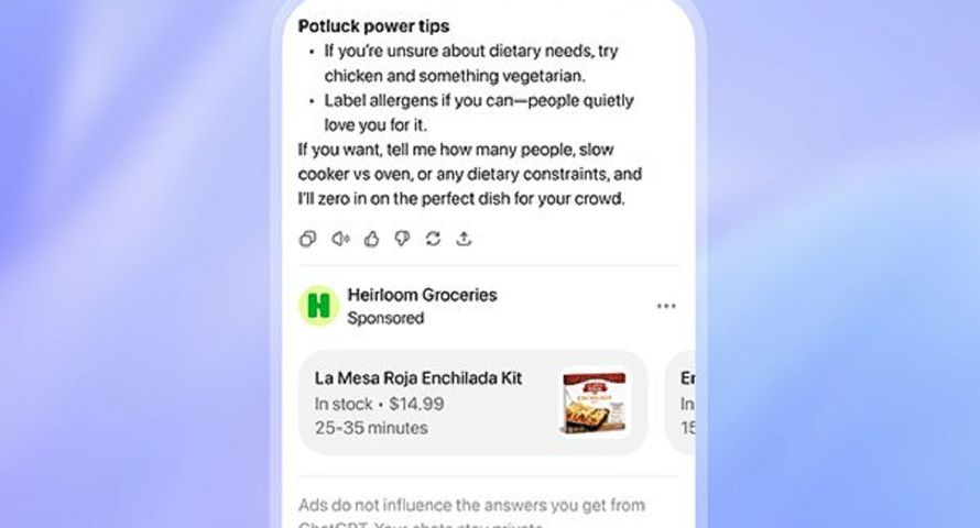Reklamy w ChatGPT: OpenAI testuje je z Adobe i Omnicom