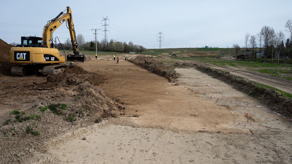 Prace archeologiczne w ramach budowy drogi S19