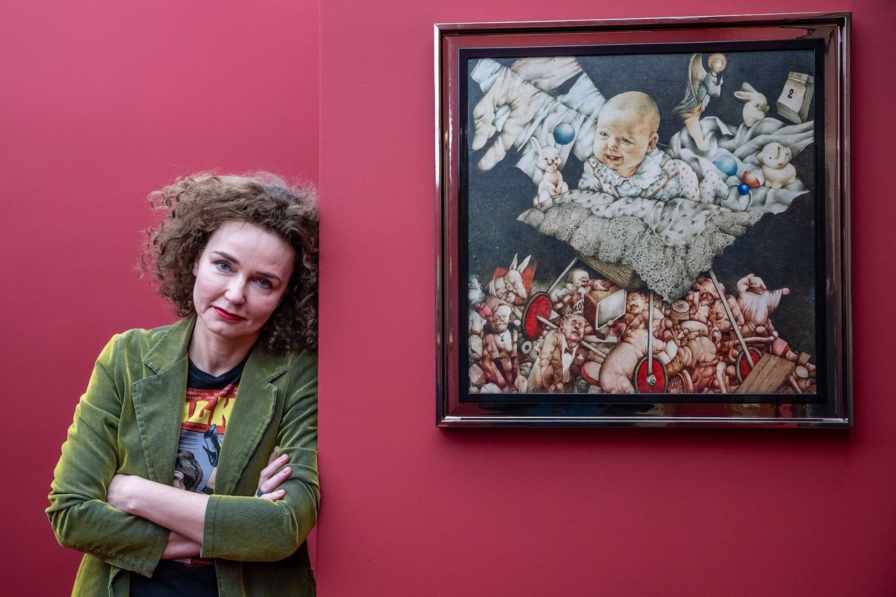 Ojciec i ją uwiecznił na swoich obrazach. Agata Duda-Gracz przewodniczką po twórczości Jerzego Dudy-Gracza