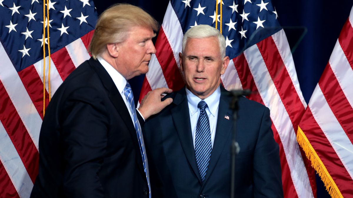 Mike Pence i Donald Trump