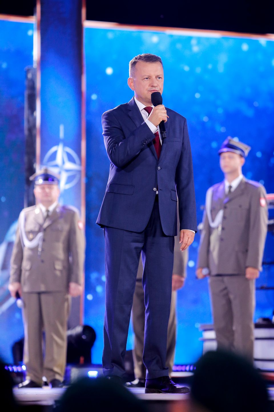 Mariusz Błaszczak - Koncert piosenki wojskowej państw NATO