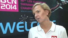 Otylia Jędrzejczak ws. "żartu" spikera: Ten pan nas przeprosił, nie mamy do nikogo żalu