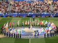 Na stadion wniesiono flagę Iranu. Tak zareagowali Amerykanie