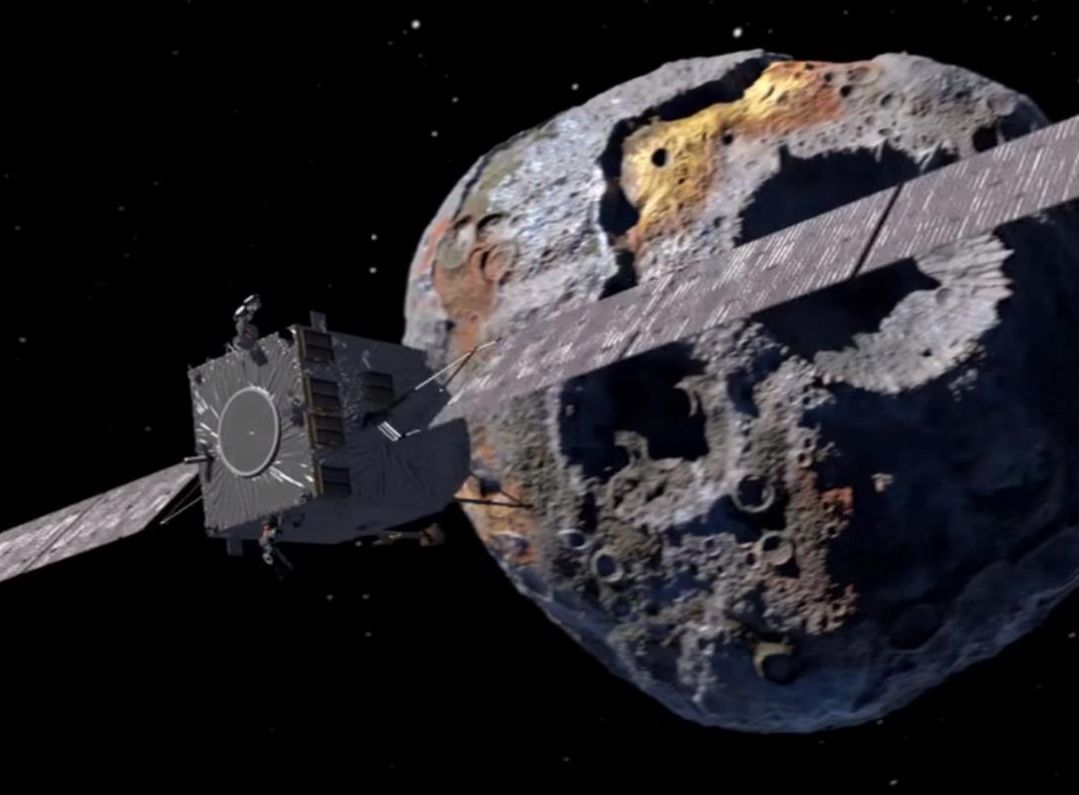 Asteroida. Ilustracja poglądowa.