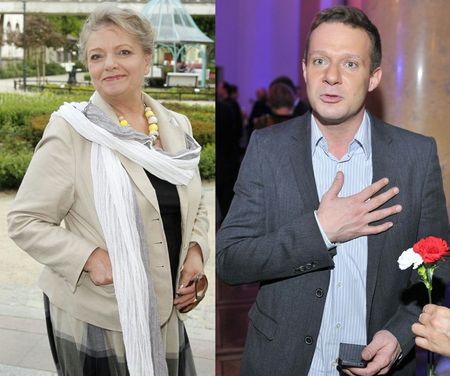 Anna Seniuk i Grzegorz Małecki