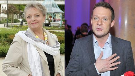 Anna Seniuk i Grzegorz Małecki