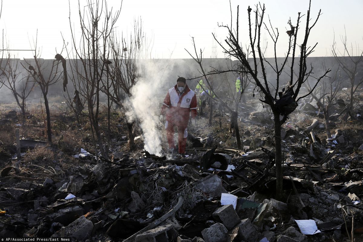 Amerykańskie media:  ukraiński samolot w Iranie został zestrzelony przez pocisk