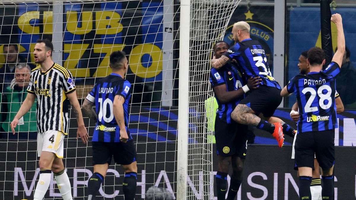 PAP/EPA / Matteo Bazzi / Mecz Serie A: Inter Mediolan - Juventus FC