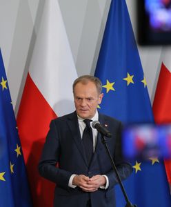 "Jezu, przepraszam". Wpadka w trakcie konferencji Tuska