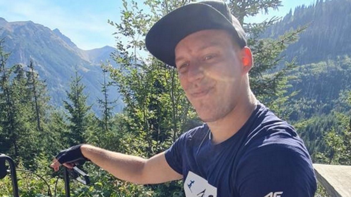 28-latek o własnych siłach dotarł do Morskiego Oka. 