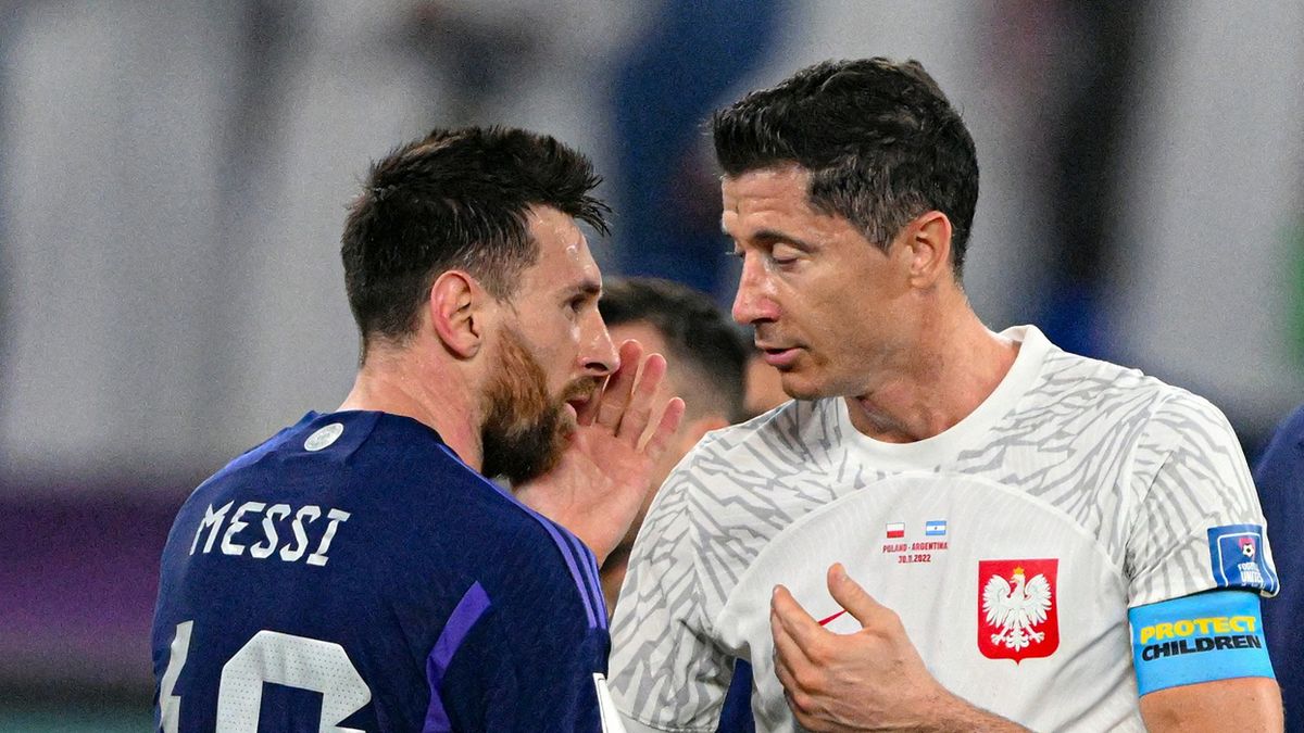 Getty Images / Salih Zeki Fazlioglu/Anadolu Agency / Na zdjęciu: Lionel Messi i Robert Lewandowski