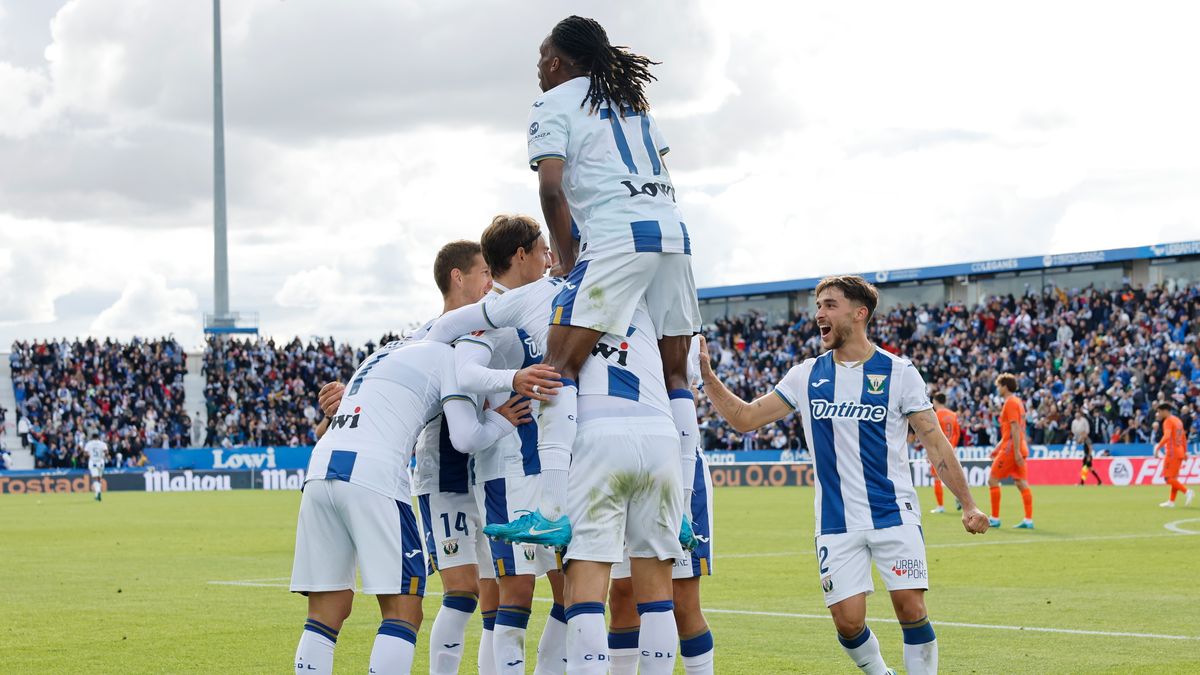 PAP/EPA / LaLiga - Leganes vs Celta / Piłkarze Leganes przełamali się w La Lidze