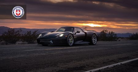 Porsche 918 Spyder Weissach na felgach HRE [galeria zdjęć]