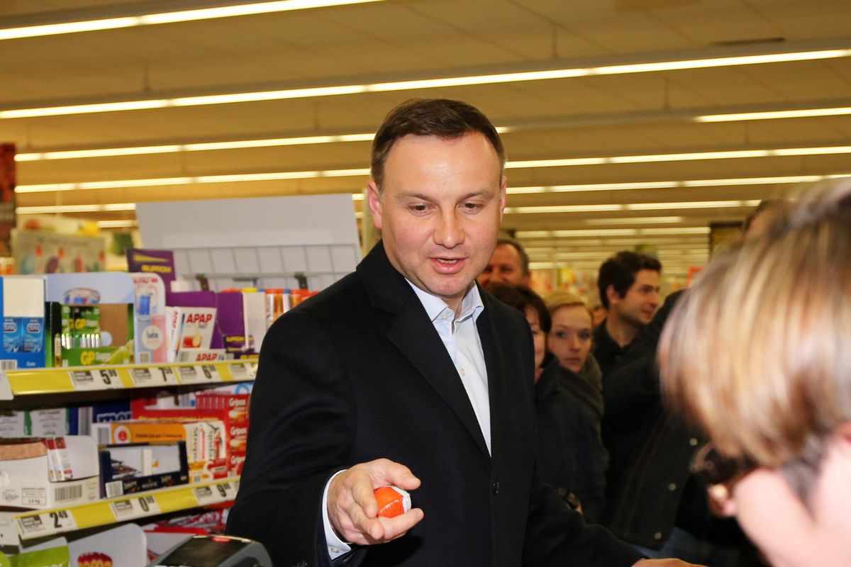Jajka niezgody w zakupach Andrzeja Dudy. O ile wzrosły ceny żywności od poprzedniej kampanii prezydenckiej?