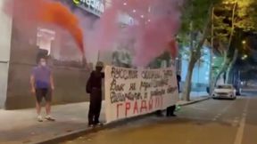 Protesty na MŚ. "Nie jesteście tu mile widziani"