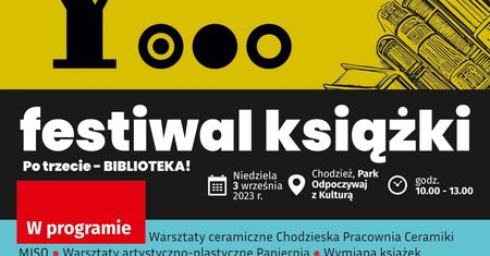 Festiwal Książki już 3 września