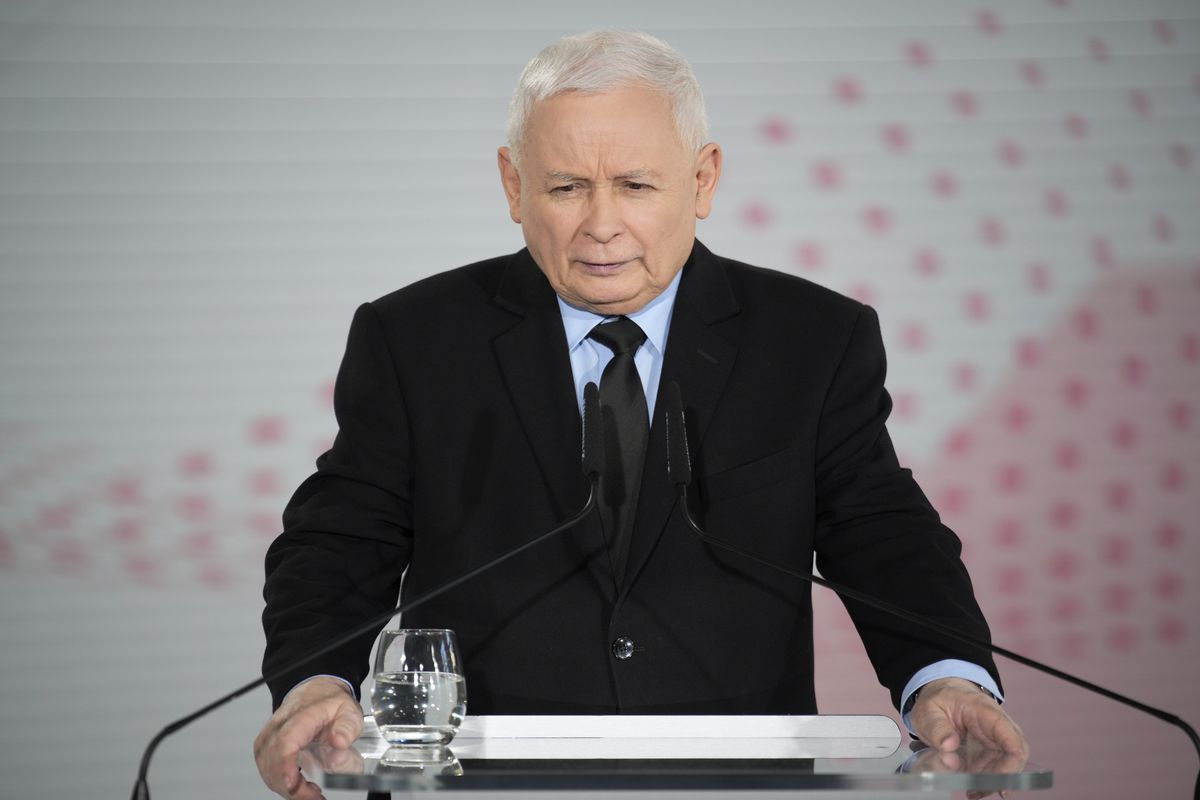 Jarosław Kaczyński skomentował TS dla Adama Glapińskiego