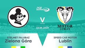 Ambitny Motor, pechowy początek Dudka. Zobacz skrót meczu Stelmet Falubaz Zielona Góra - Speed Car Motor Lublin