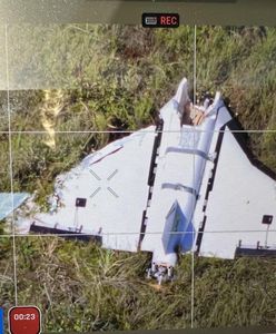 Litwini znaleźli drona z Białorusi. Rozbił się na poligonie
