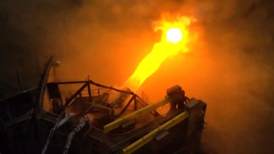 "Piekielny" test SpaceX