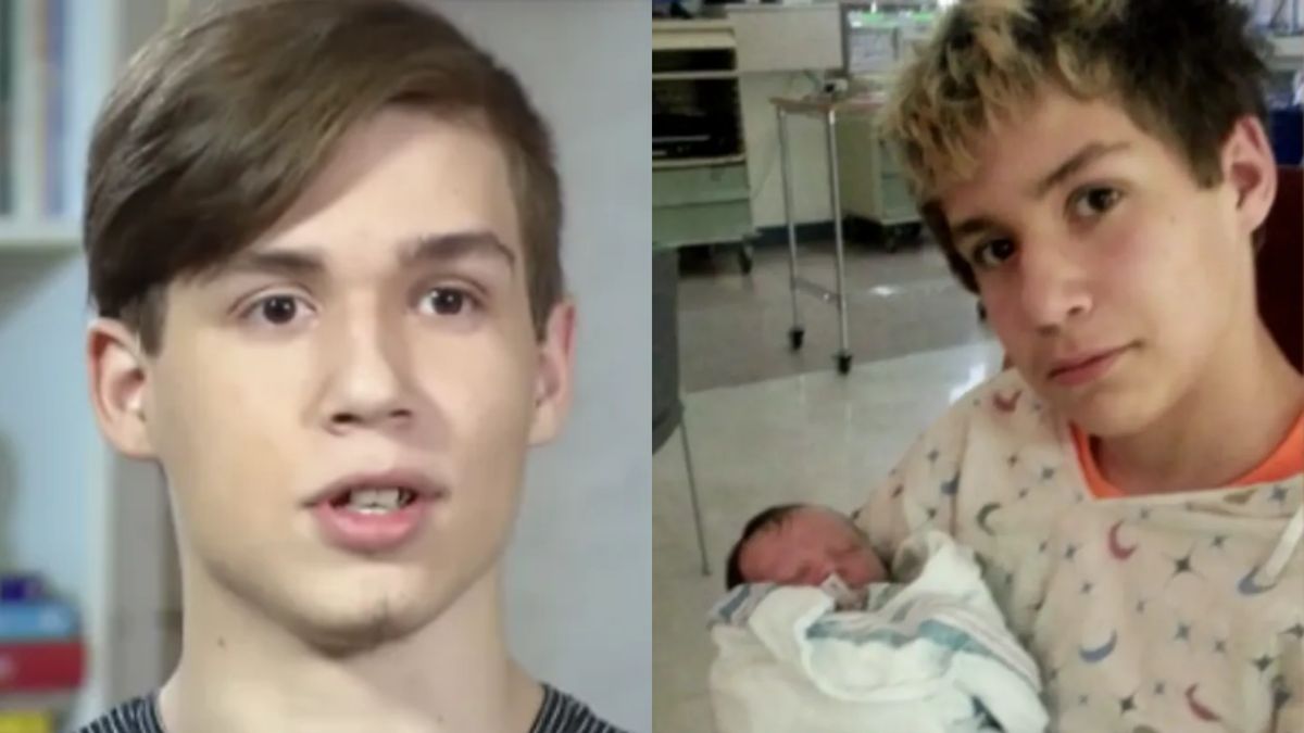 Chris został ojcem jako 11-letni chłopak. Jego opiekunka została skazana