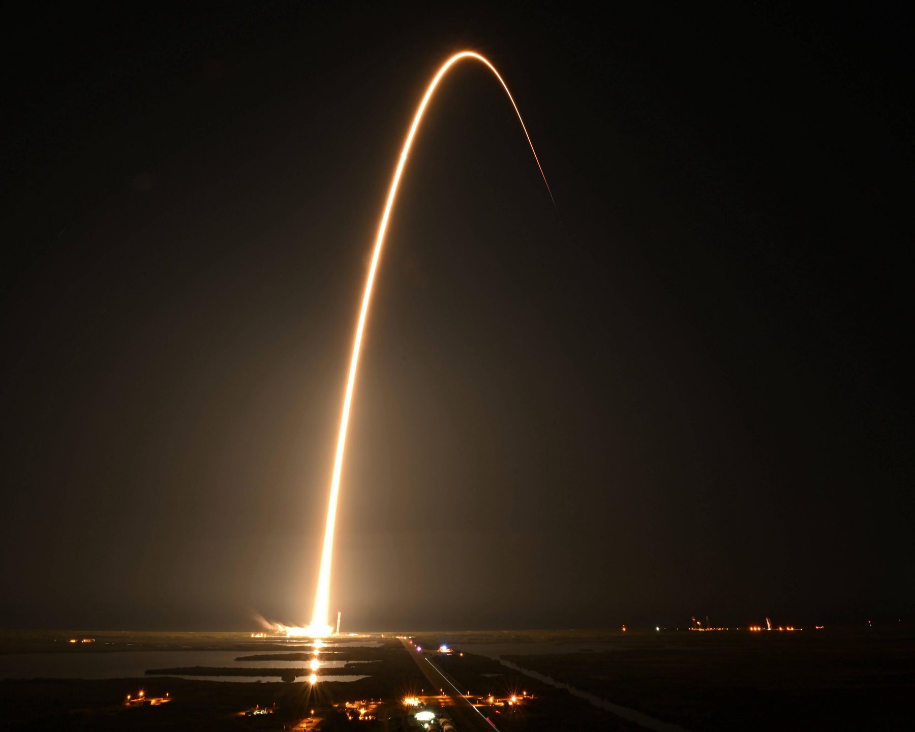 Start rakiety Falcon 9