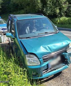 Miał 4 promile. Kierowca z zakazem prowadzenia pojazdów spowodował kolizję