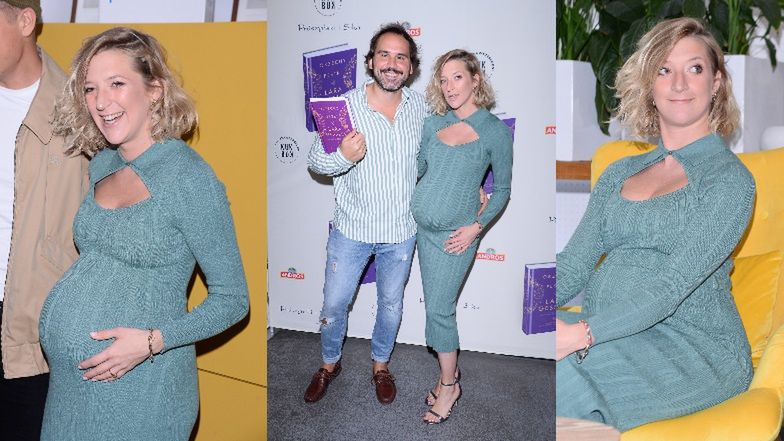 Lara Gessler eksponuje ciążowy brzuszek