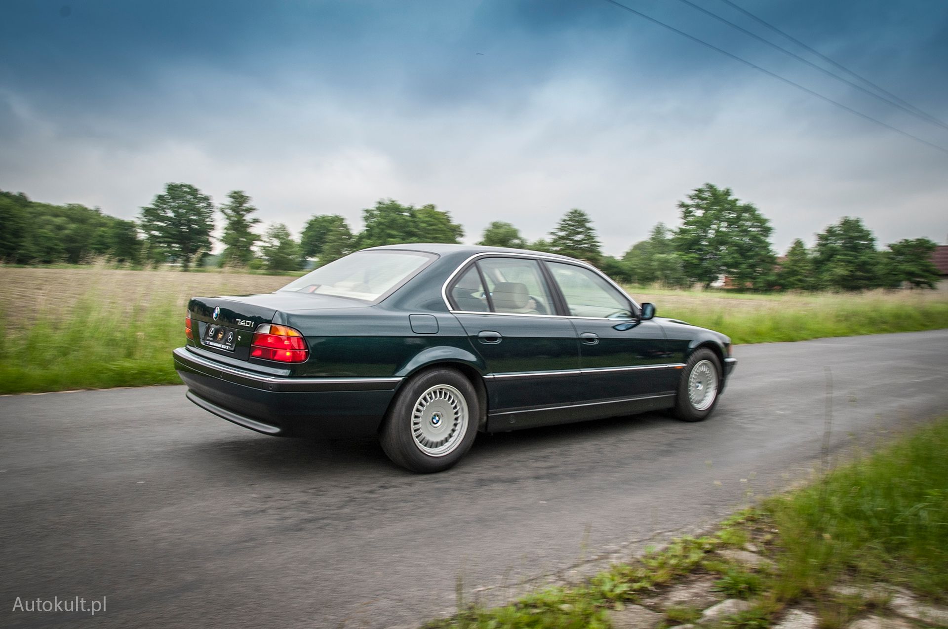 BMW 740i (1997) (fot. Mateusz Żuchowski)