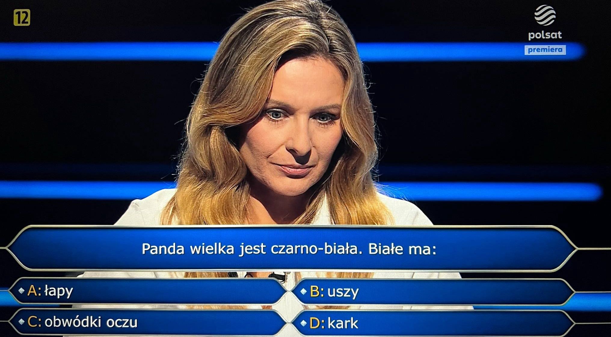 Anna Mazurek w "Milionerach"